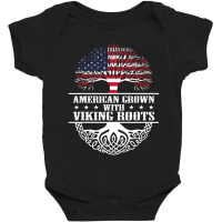 Limited Edition American Grown Viking Roots Baby Bodysuit | Artistshot