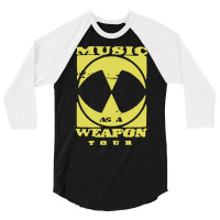 Disturbed Music As A Weapon 3/4 Sleeve Shirt | Artistshot