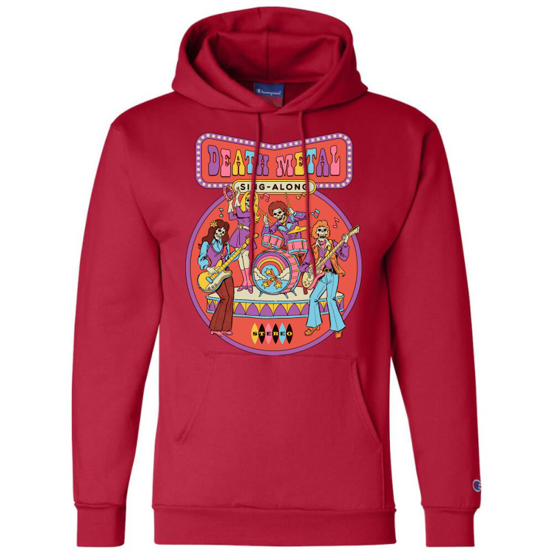 Death Metal Singalong Classic Champion Hoodie | Artistshot