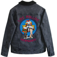 Los Pollos Hermanos Classic Unisex Sherpa-lined Denim Jacket | Artistshot