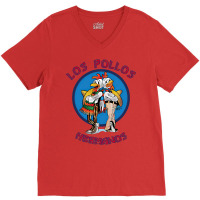 Los Pollos Hermanos Classic V-neck Tee | Artistshot