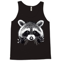 Digital Illustration Of A Little Raccoon Buddy. Tank Top | Artistshot