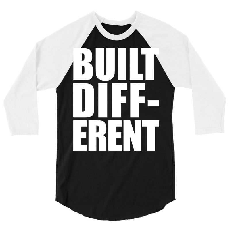 Built Vintage Quote 3/4 Sleeve Shirt | Artistshot