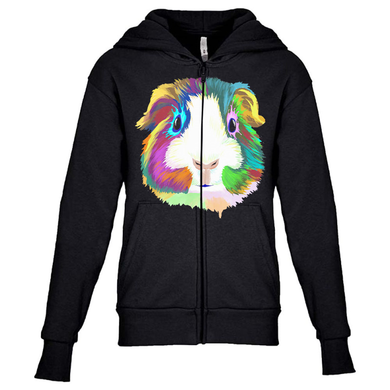 Guinea Pig T  Shirt Guinea Pig Lover T  Shirt Youth Zipper Hoodie | Artistshot