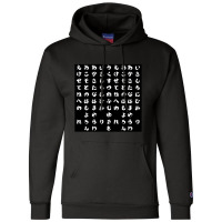 Japanese Hiragana Black Champion Hoodie | Artistshot