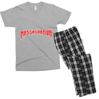 The-massacration-merch Men's T-shirt Pajama Set | Artistshot