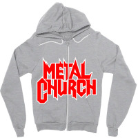 The-metal-church The Dark Zipper Hoodie | Artistshot