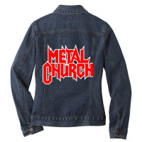 The-metal-church The Dark Ladies Denim Jacket | Artistshot