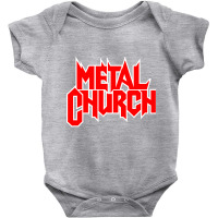 The-metal-church The Dark Baby Bodysuit | Artistshot