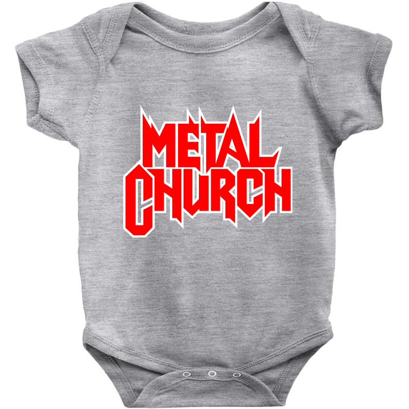 The-metal-church The Dark Baby Bodysuit by lizamus art | Artistshot