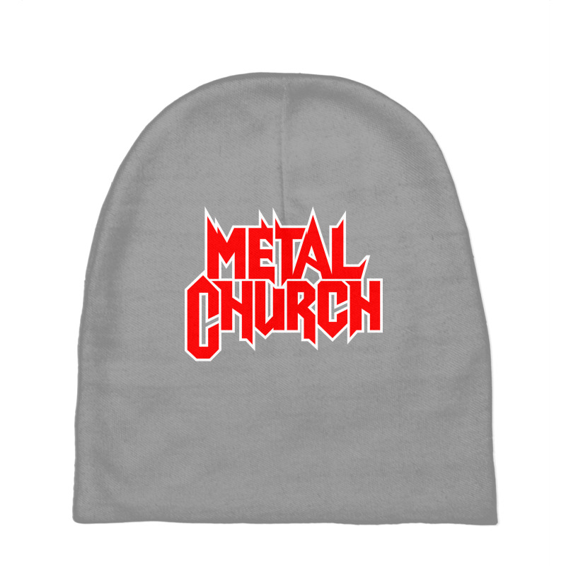 The-metal-church The Dark Baby Beanies by lizamus art | Artistshot