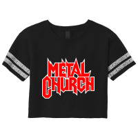 The-metal-church The Dark Scorecard Crop Tee | Artistshot