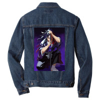 Demon Lord Quote Girl Men Denim Jacket | Artistshot