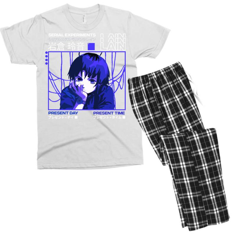 Serial Experiments Lain Darker Classic Men's T-shirt Pajama Set | Artistshot