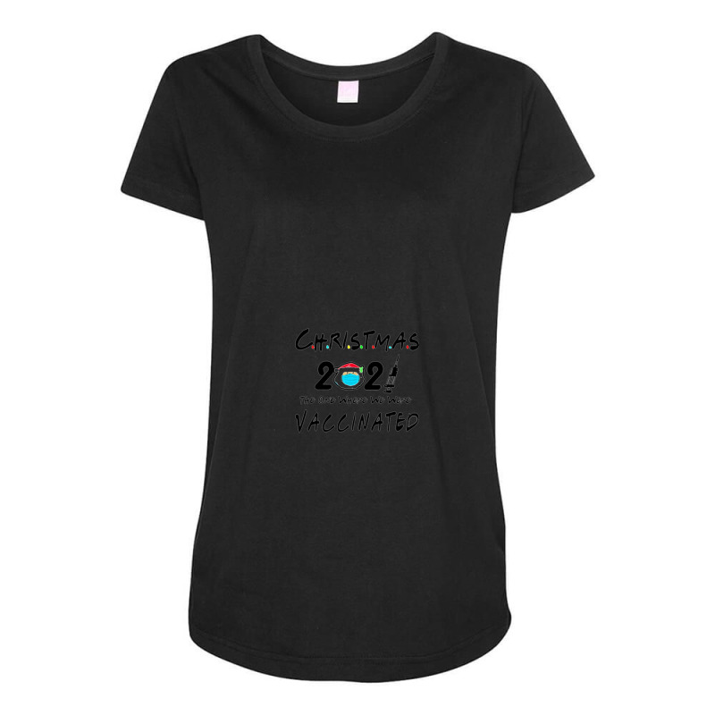 Vaccinated Maternity Scoop Neck T-shirt by MichaelVictory | Artistshot