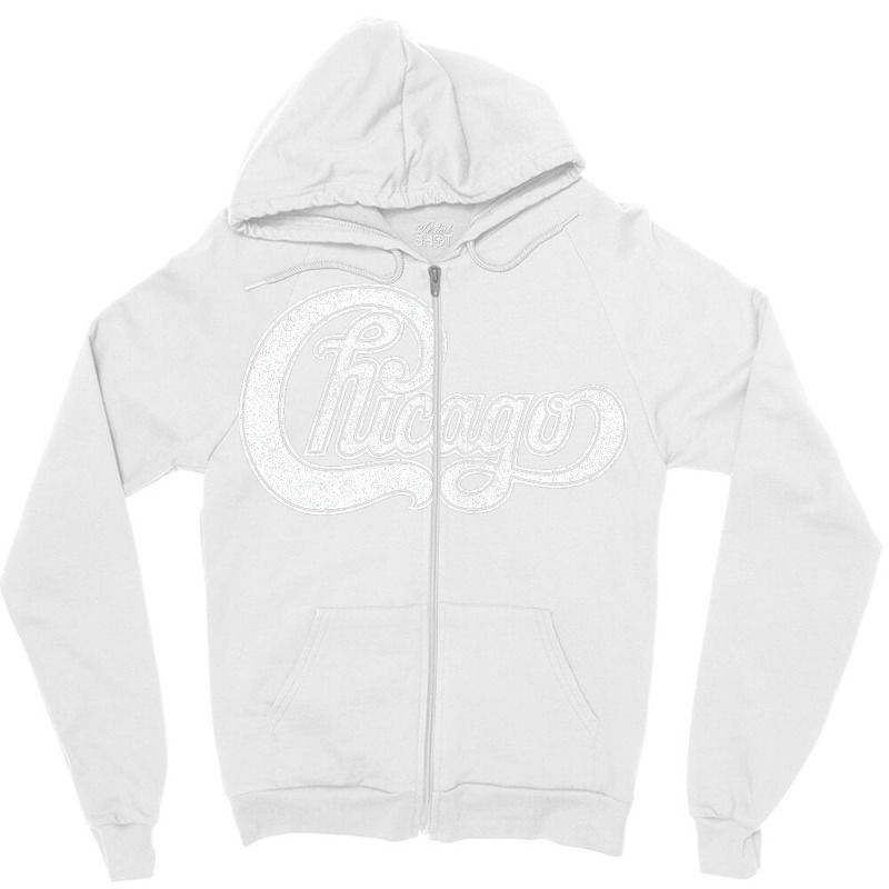 Chicago Girl Red Zipper Hoodie | Artistshot