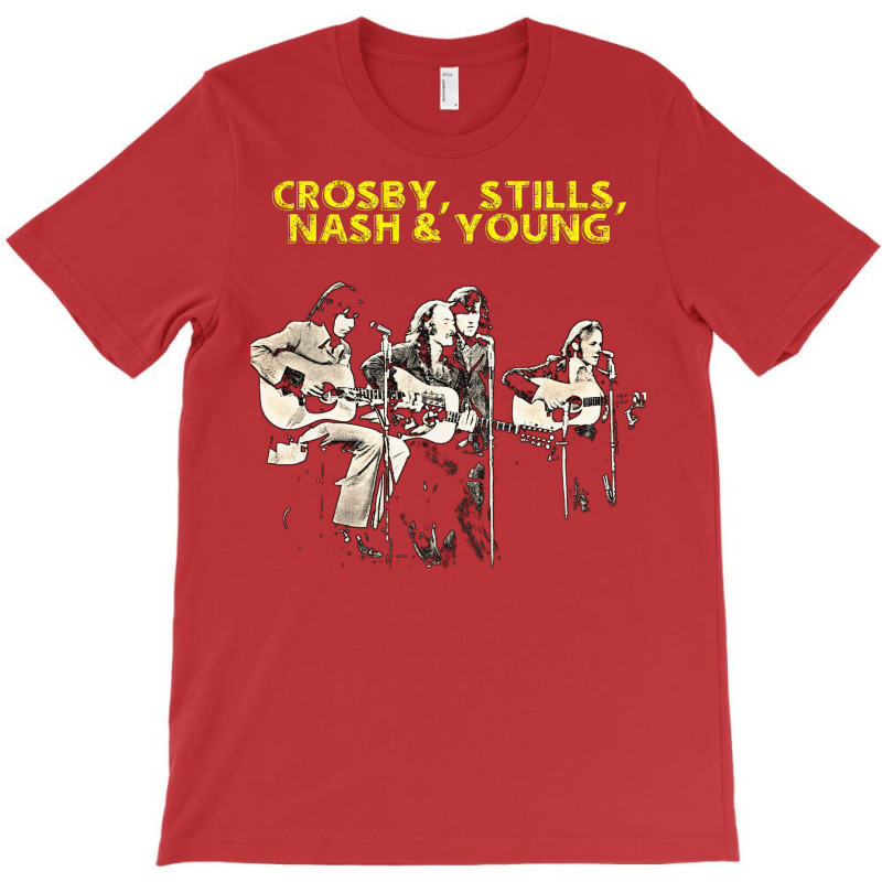 Crosby Stills Nash Young T-shirt | Artistshot