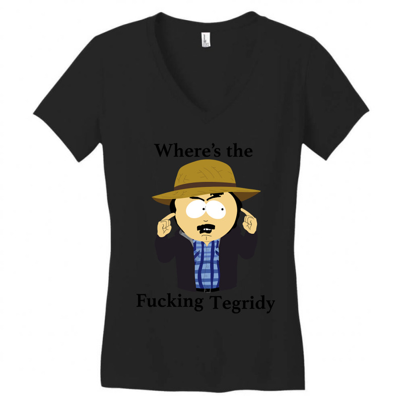 Limited Edition Tegridy Farms Women's V-Neck T-Shirt by Rios Arevalo | Artistshot