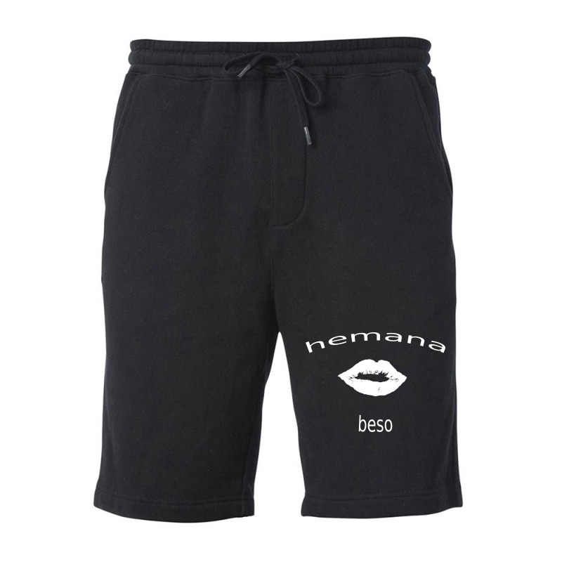 Hermana Beso. Fleece Short by Darcy | Artistshot