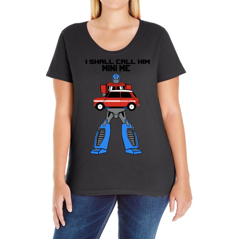 Minimus Prime Ladies Curvy T-Shirt by saryewdenzelq | Artistshot