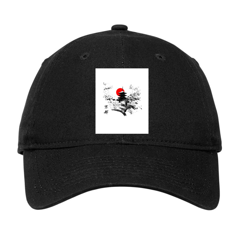 Kyoto Japan Old Capital Graphic Adjustable Cap by djogobeydae | Artistshot