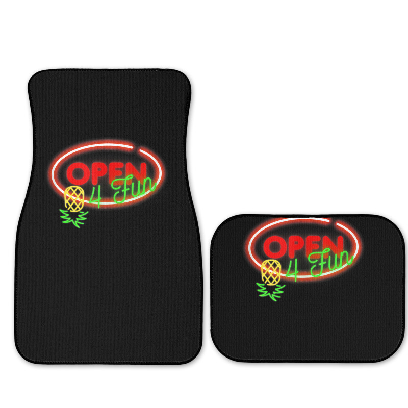 Party Mode Upside Down Pineapple Swinger Vanilla Swapping Tank Top Full Set Car Mats by dorman | Artistshot