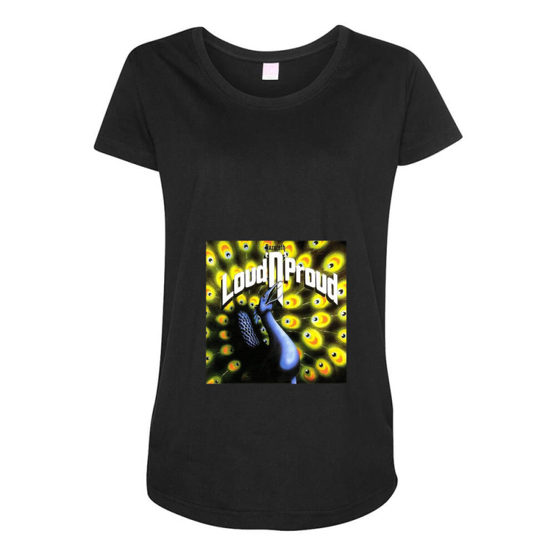 Nazareth = Loud 'n' Proud Maternity Scoop Neck T-shirt by BeckyTeague | Artistshot