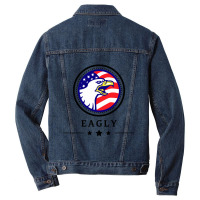 Peacemaker Eagly Men Denim Jacket | Artistshot