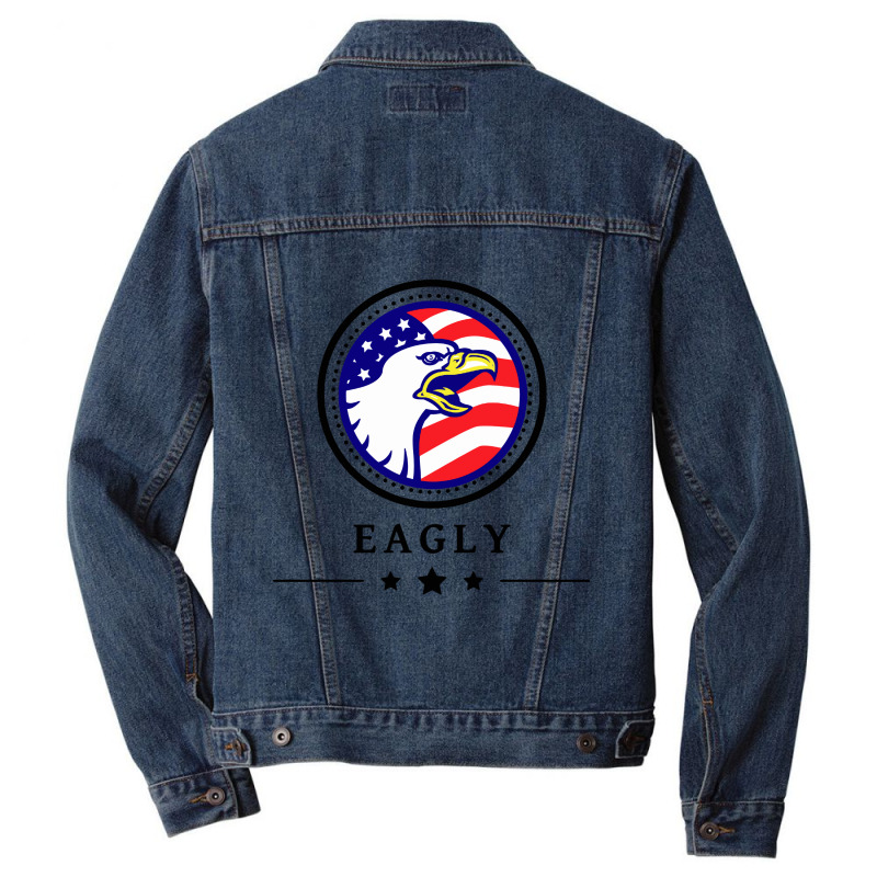 Peacemaker Eagly Men Denim Jacket | Artistshot