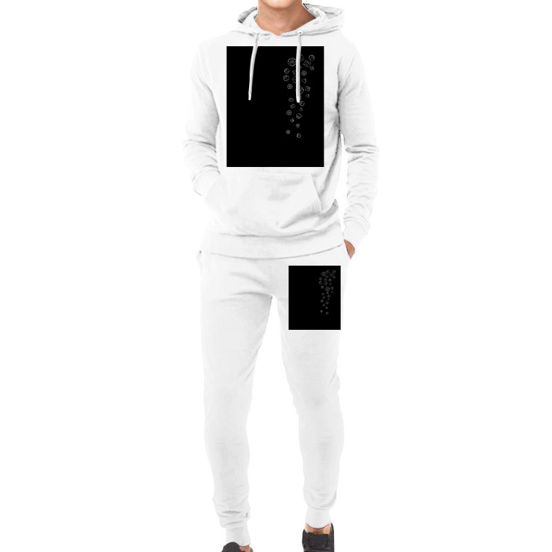 Cascading Dice Graphic Hoodie & Jogger Set | Artistshot