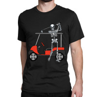 Limited Edition Skeleton Play Golf Classic T-shirt | Artistshot