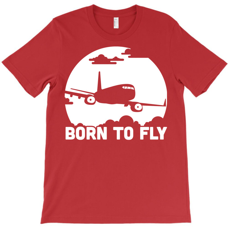 Born To  Aircrafts Pilots Design Those Who Love To Girl T-shirt | Artistshot