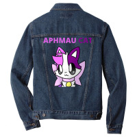 Aphmau Cat Pullover Men Denim Jacket | Artistshot