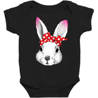 Rabbit Bandana Baby Bodysuit | Artistshot