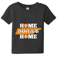 Home Sweet Home Tennessee  Orange State Flag White Tee Baby Tee | Artistshot