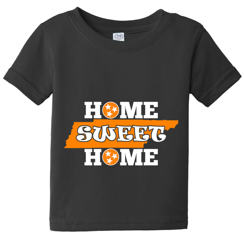 Home Sweet Home Tennessee  Orange State Flag White Tee Baby Tee by Siem90 | Artistshot