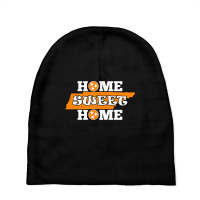 Home Sweet Home Tennessee  Orange State Flag White Tee Baby Beanies | Artistshot