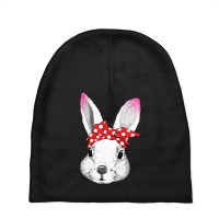 Rabbit Bandana Baby Beanies | Artistshot