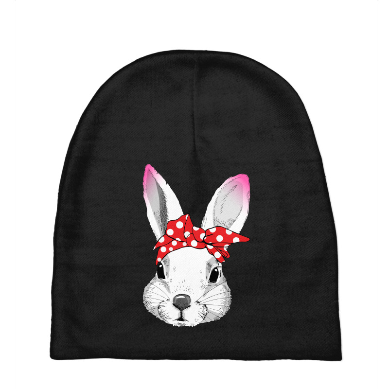 Rabbit Bandana Baby Beanies | Artistshot