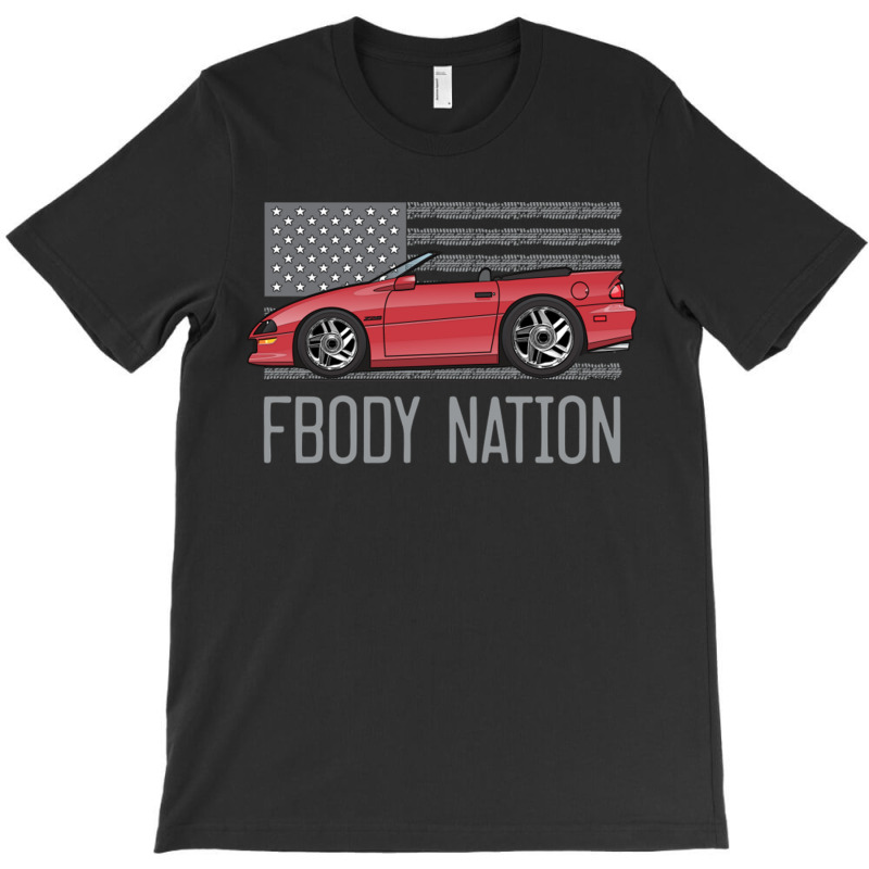 F Body Nation Cayenne Red T-shirt | Artistshot