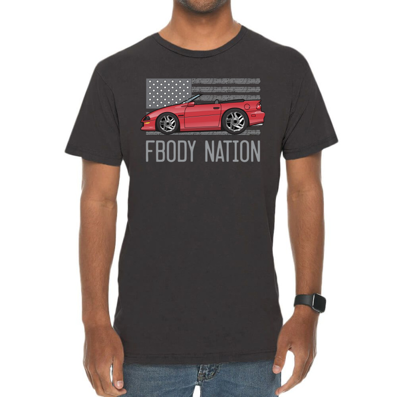 F Body Nation Cayenne Red Vintage T-shirt | Artistshot