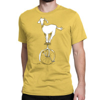 Goat On A Unicycle Classic Classic T-shirt | Artistshot