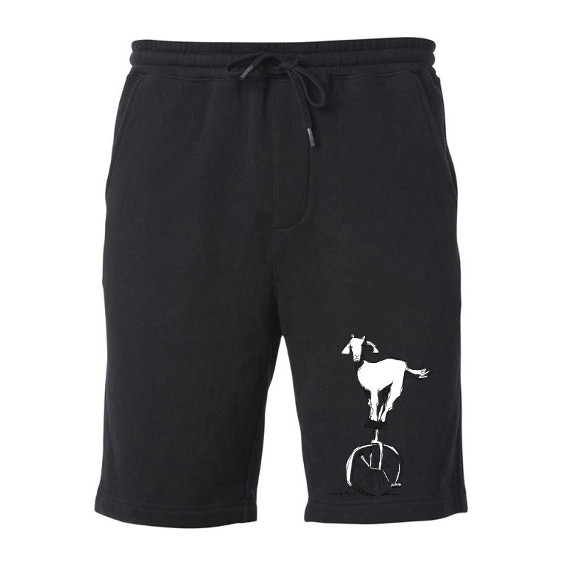 Goat On A Unicycle Classic Fleece Short | Artistshot