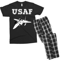 Hot Trend U.s. Air Force Original F-15 Men's T-shirt Pajama Set | Artistshot