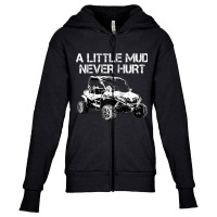 Original Mud Mode Cf Moto Gift Sxs Atv Riding Mudding Raglan Baseball Youth Zipper Hoodie | Artistshot