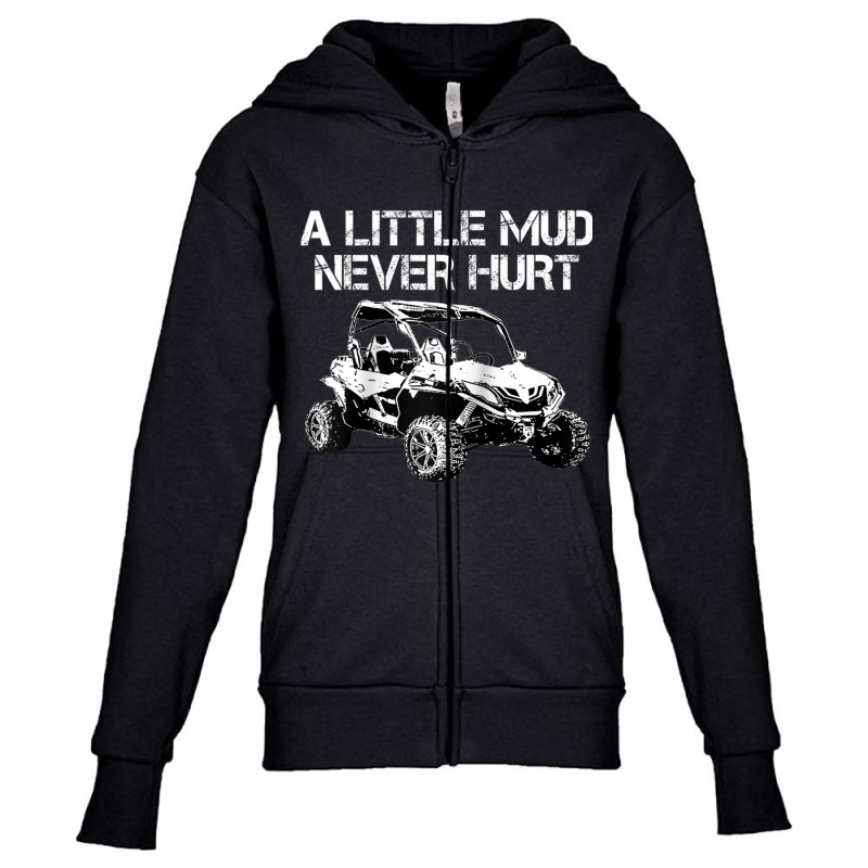 Original Mud Mode Cf Moto Gift Sxs Atv Riding Mudding Raglan Baseball Youth Zipper Hoodie by been | Artistshot