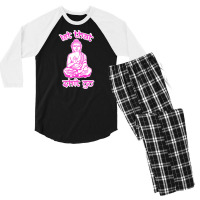 Let That Shit Go Mantra Men's 3/4 Sleeve Pajama Set | Artistshot