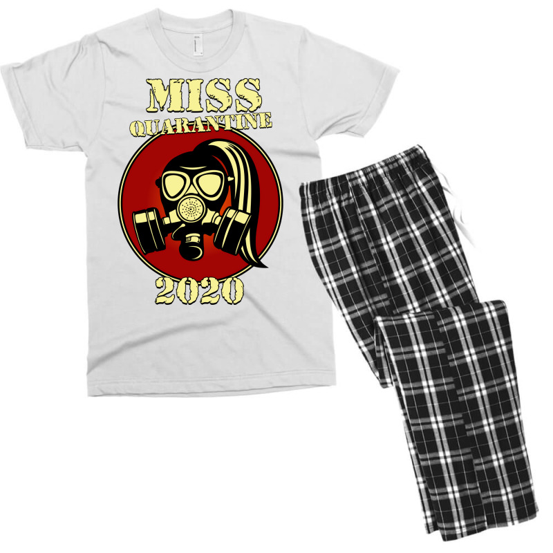 Miss Quarantine 2020 Men's T-shirt Pajama Set | Artistshot