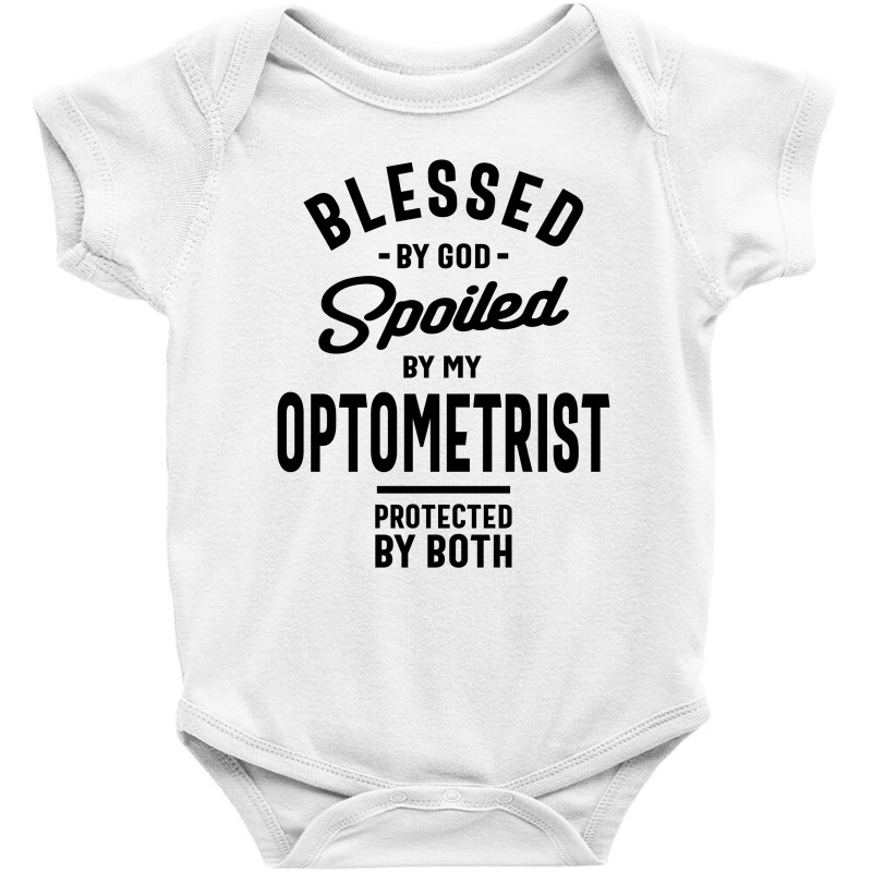 Optometrist Work Job Title Gift Baby Bodysuit by cidolopez | Artistshot