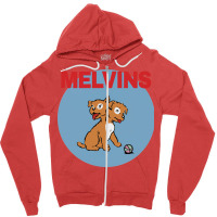 Melvins Retro Cool Zipper Hoodie | Artistshot